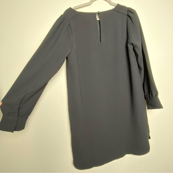 NWT J.Crew Long-Sleeve Shift Dress in Everyday Crepe Size 8 - Picture 3 of 13